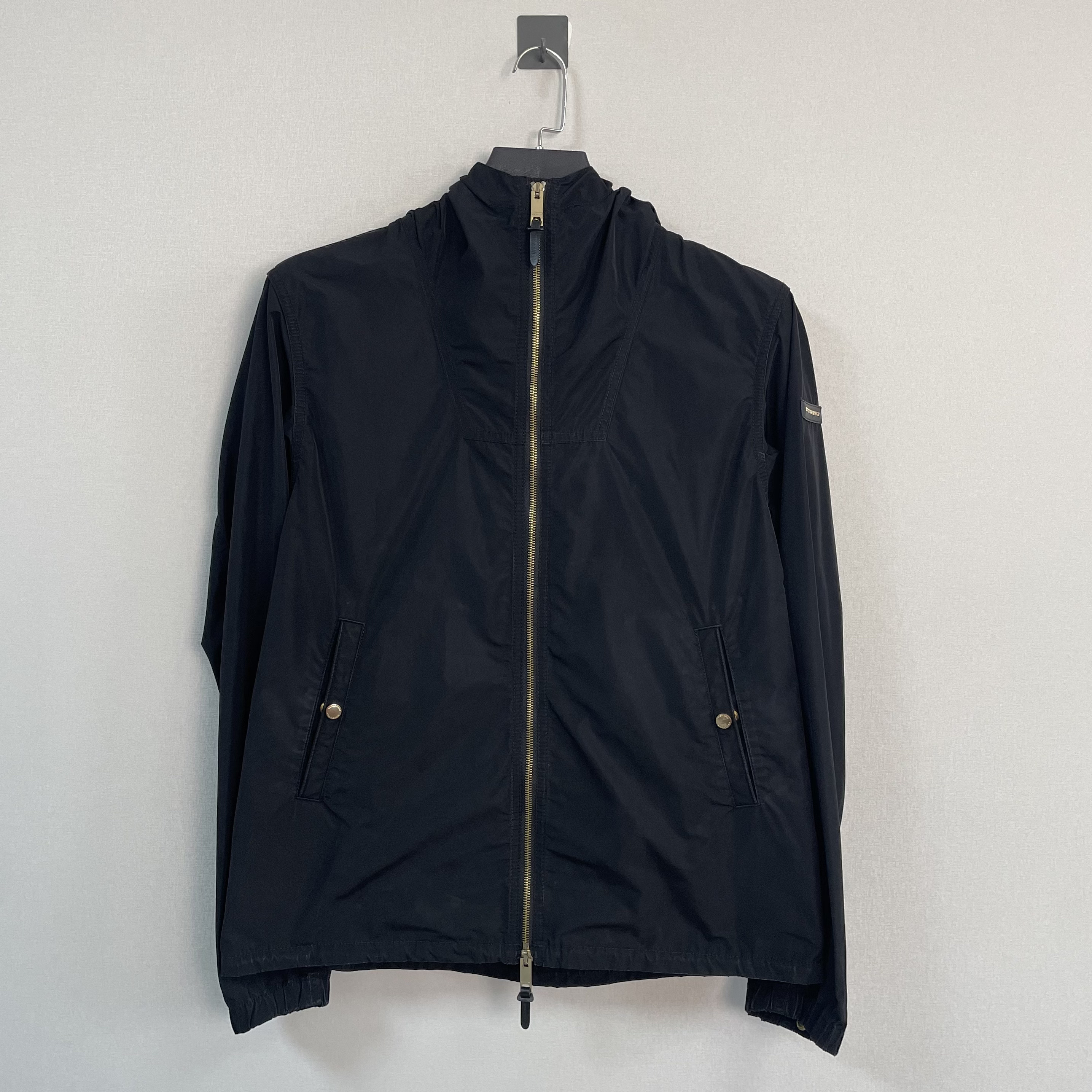 99新 BURBERRY/博柏利 尼龙标语冲锋衣/L码/价12000
