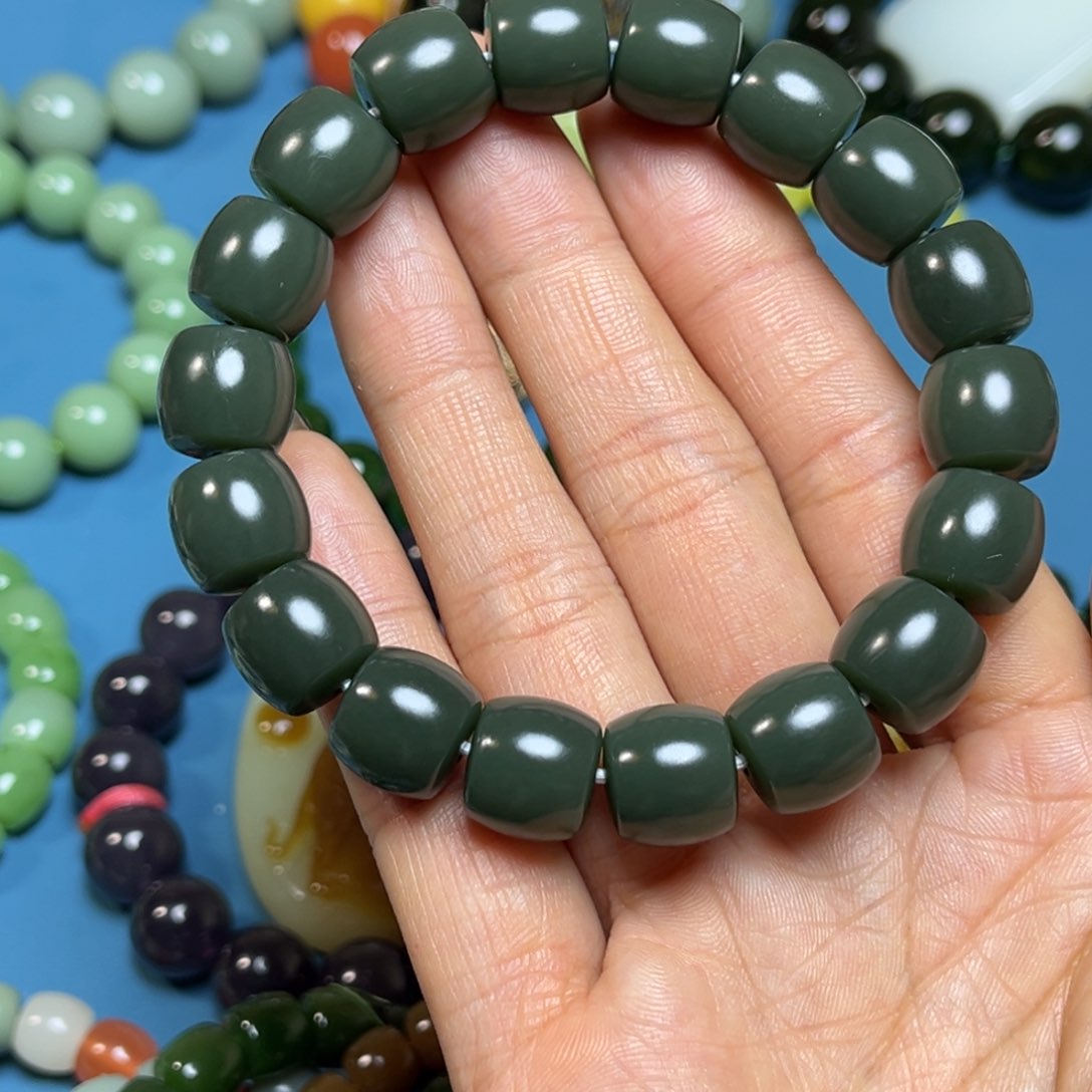 和田玉手串未镶嵌東**就