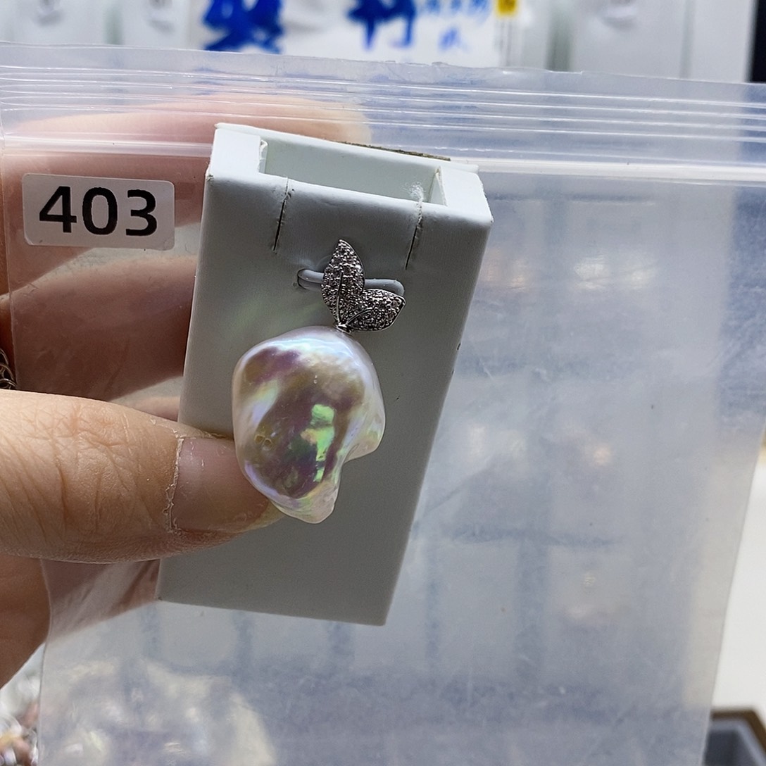 颈饰合金淡水珍珠