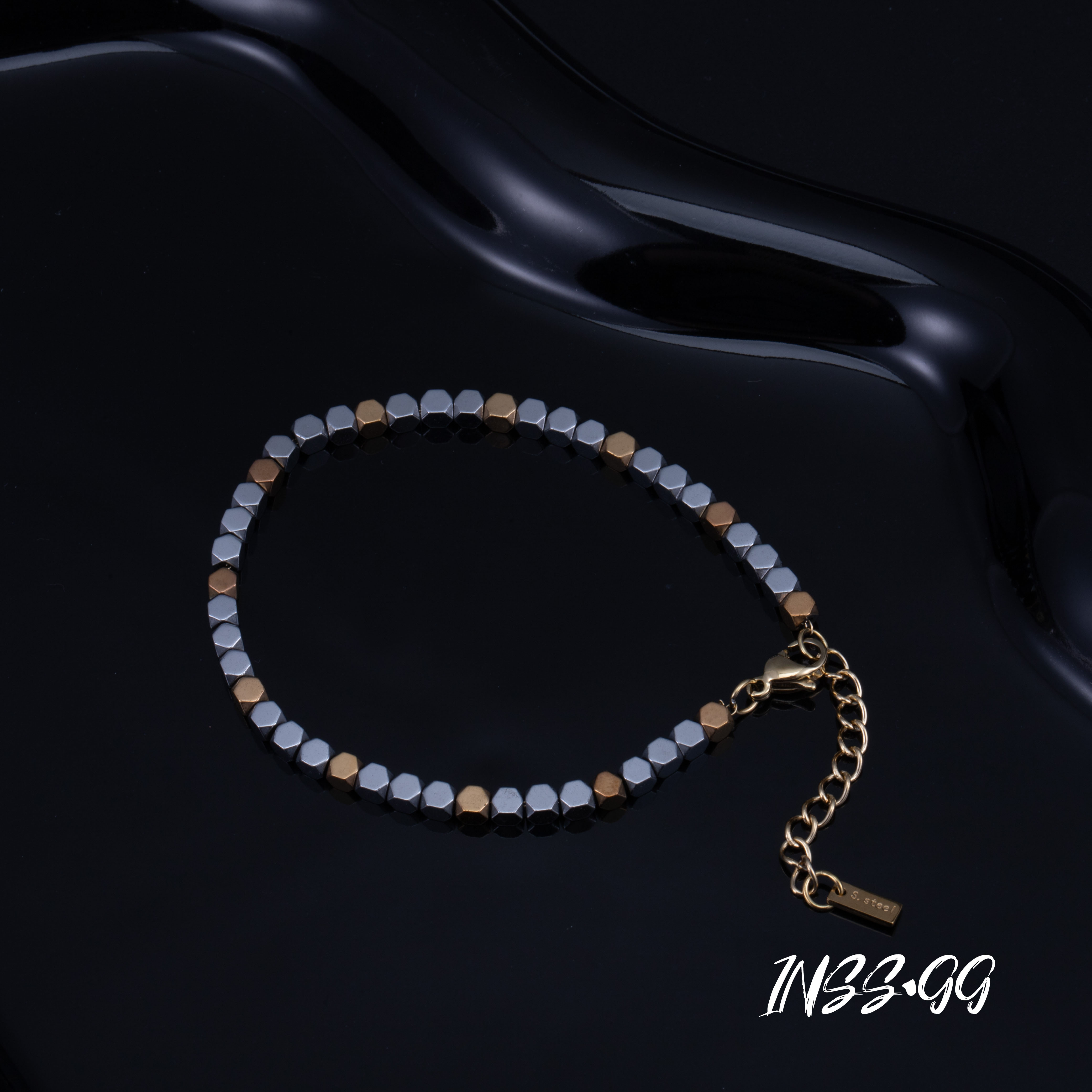 钛钢手链 【INSS·GG】手工气质轻奢时尚百搭小众手链AS205