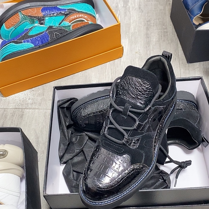 美***的真皮40码男士休闲鞋