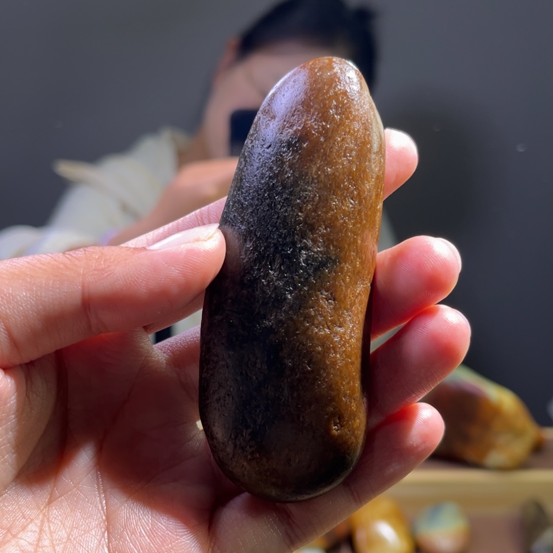 银S925镀金镶嵌和田玉挂件123.4