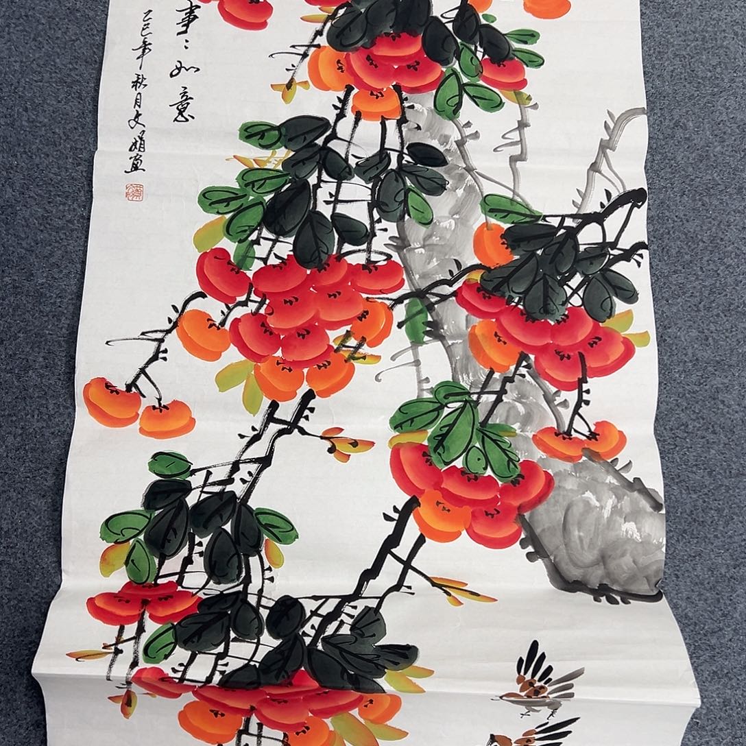 国画纯手绘作品图