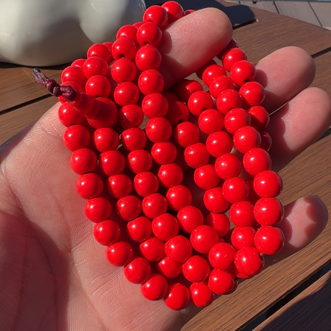 成品琉璃五明一代怀业珠