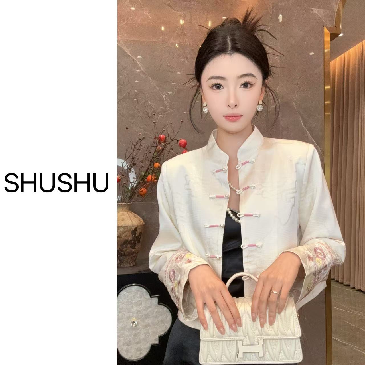 【花禅】新中式复古百搭时尚网红气质百搭春季外套