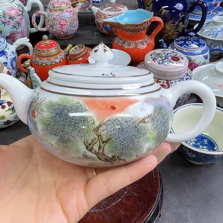 摆件景德镇陶瓷老厂瓷09