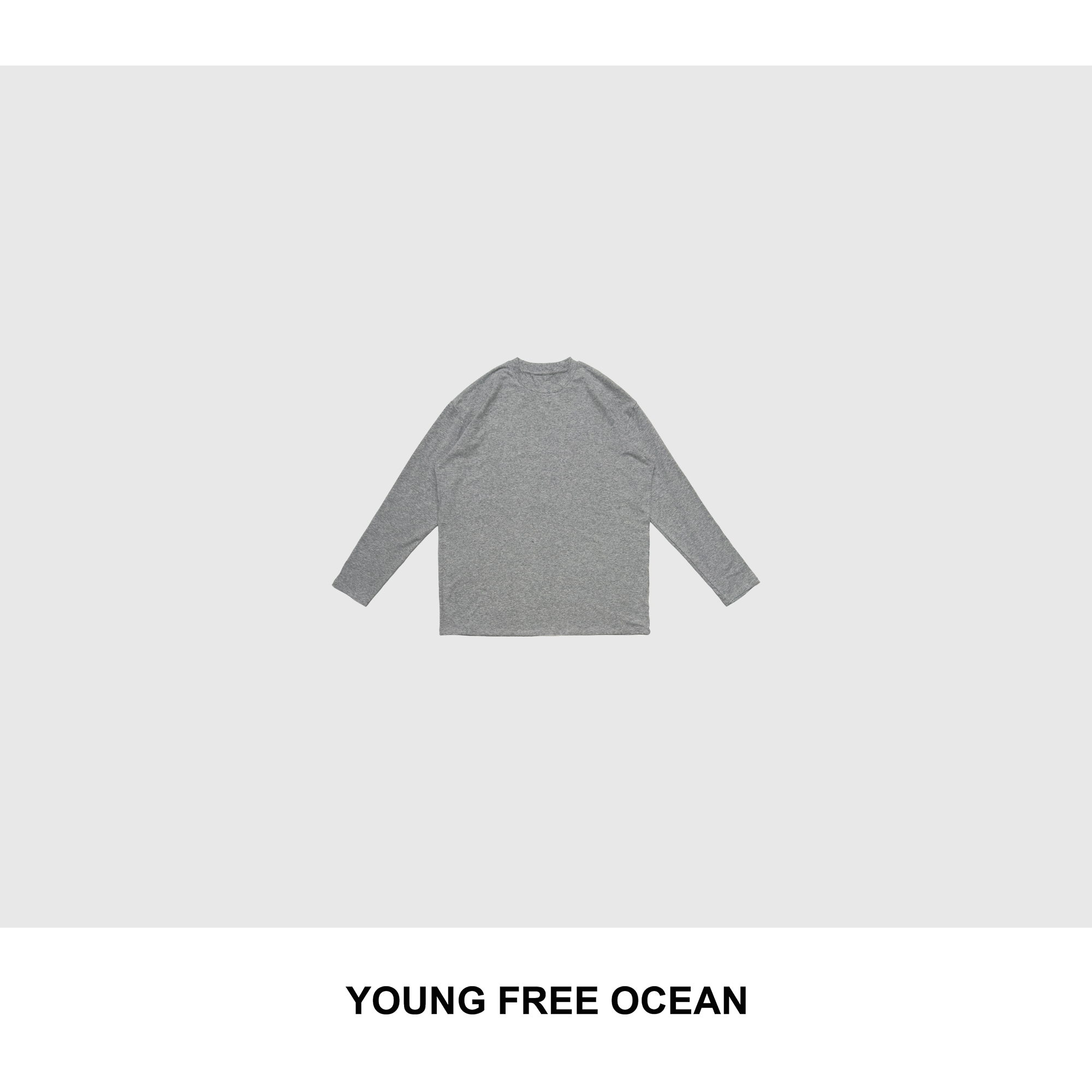 YOUNG FREE OCEAN2025秋冬款 四面弹虫咬长袖T恤