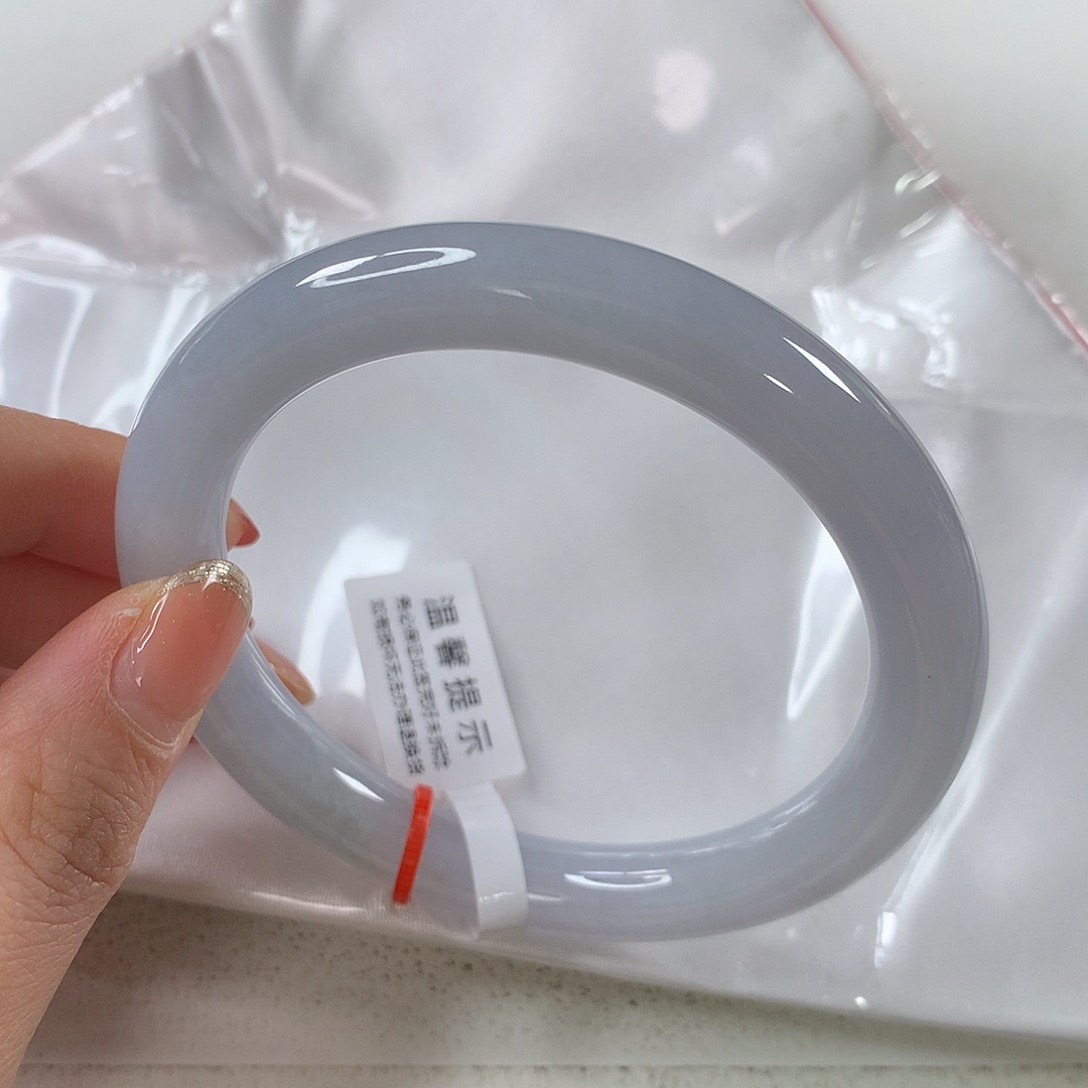 翡翠手镯未镶嵌 圆条①①①⭐