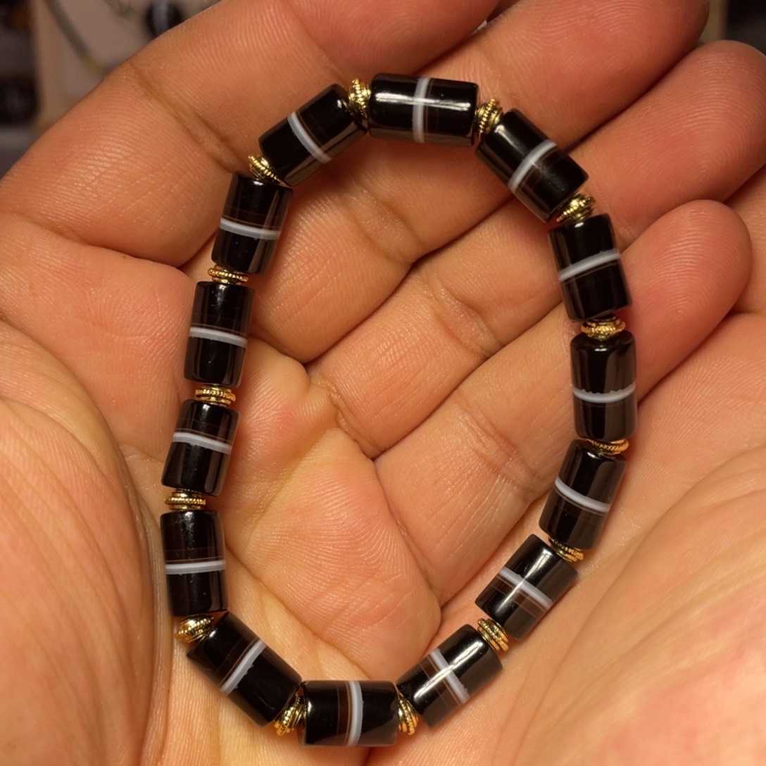 玛瑙/玉髓单珠未镶嵌