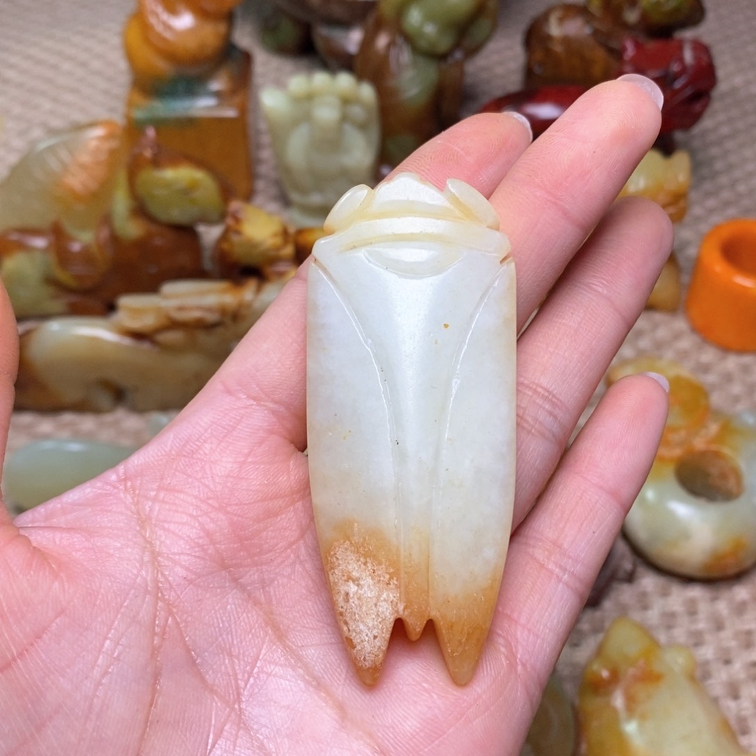 白玉菩提吊坠白玉菩提白玉菩提摆件