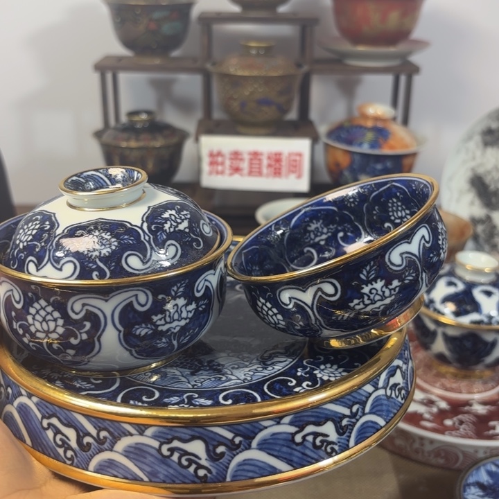 兜***糖景德镇手工手绘陶瓷