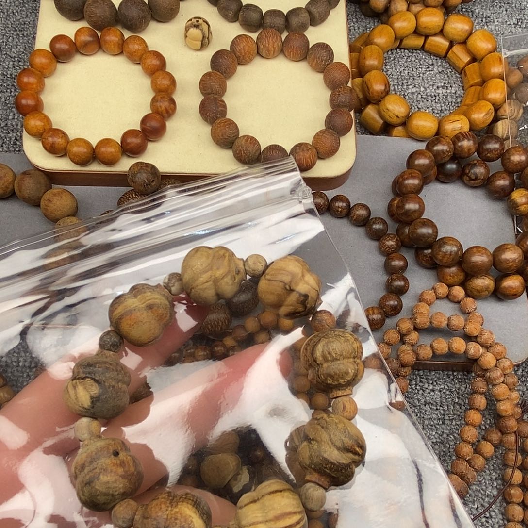 贡木手串/手链印贡瑕疵葫芦1.6