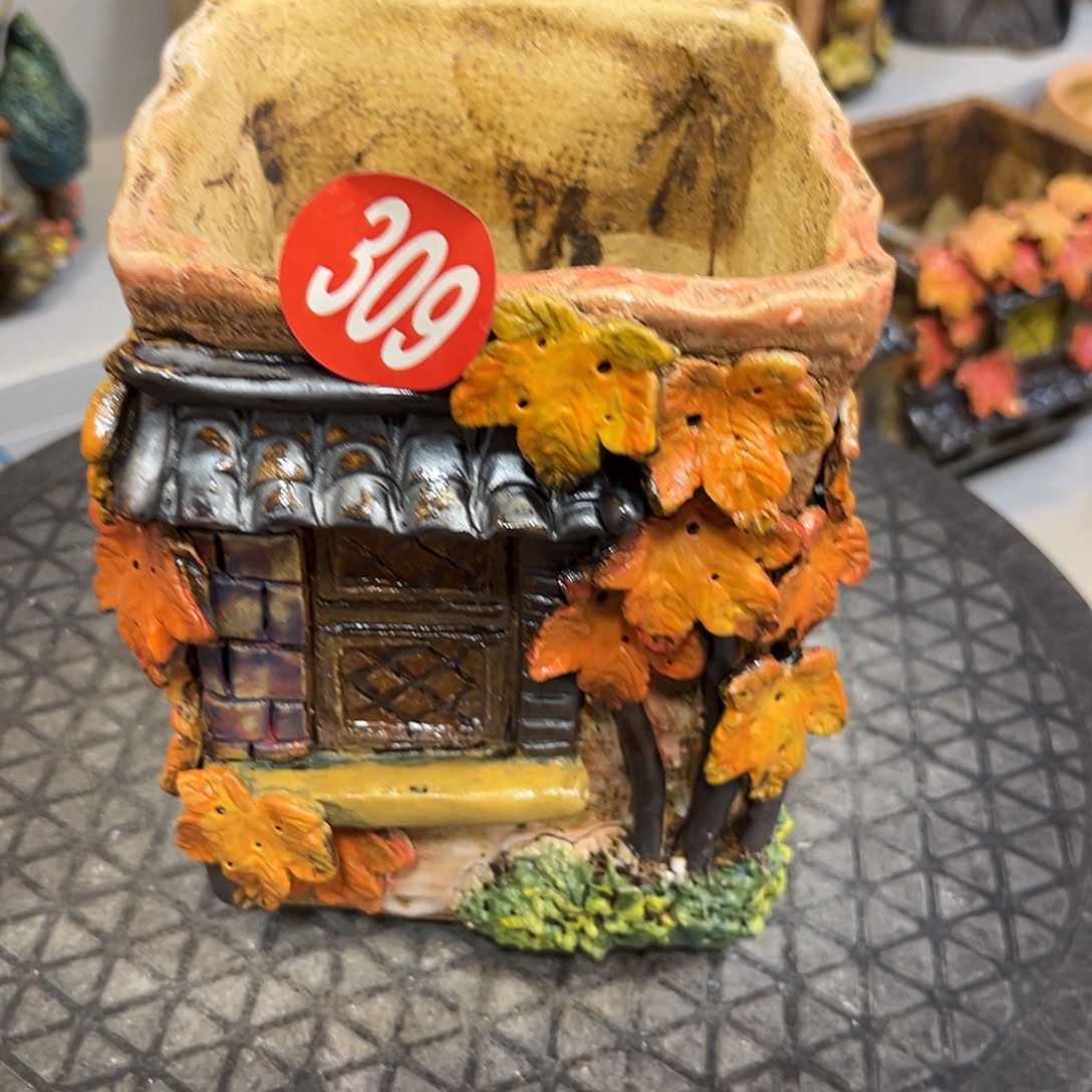 那***丶微瑕309 号陶然花器手工花盆