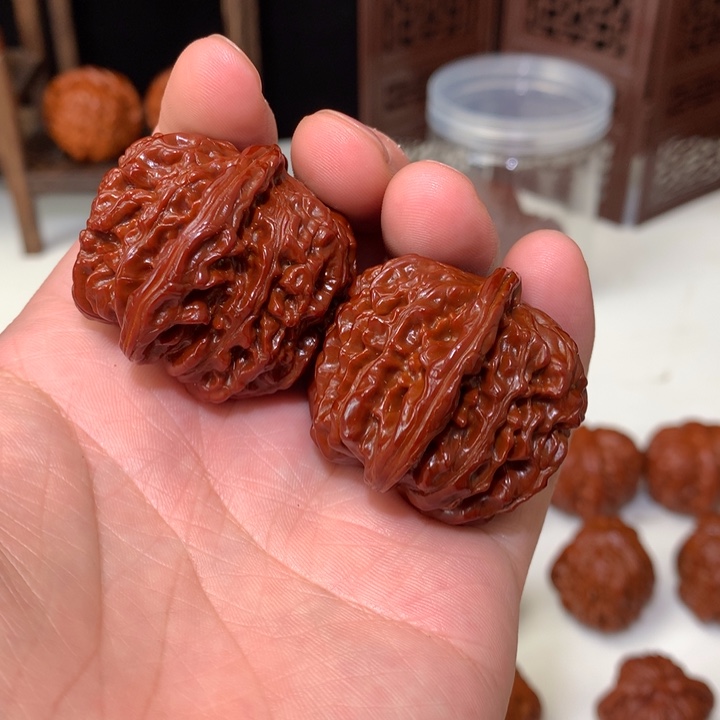 文玩核桃吊坠四座楼40.2