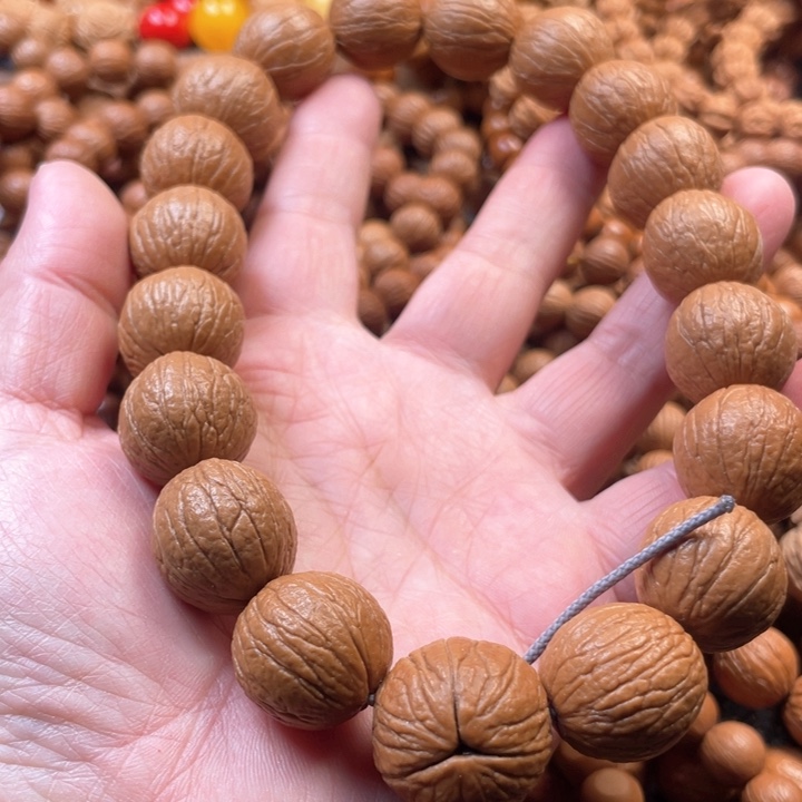 猴头核桃手串1.9大光头