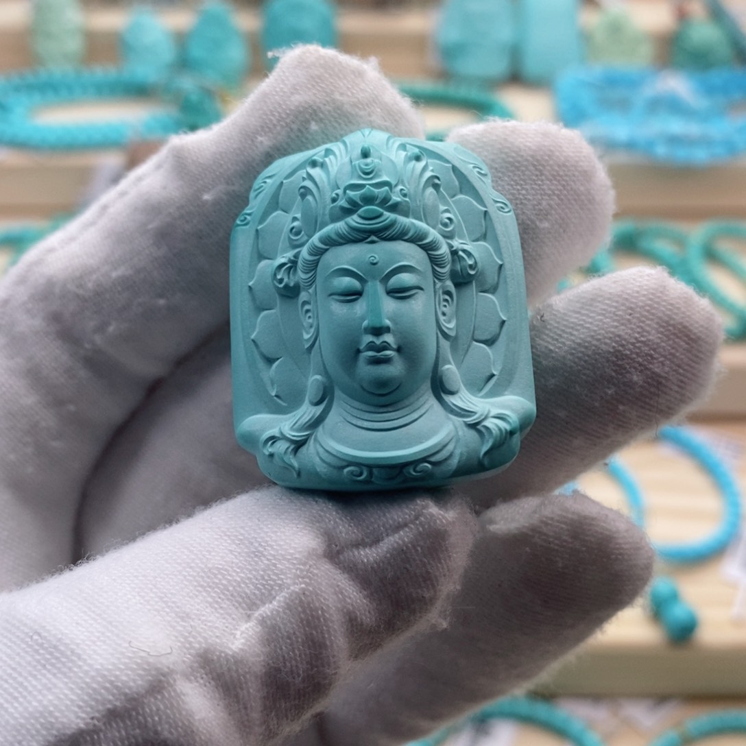 绿松石珠宝奇石未镶嵌