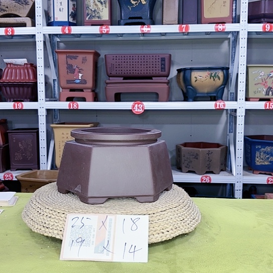 紫砂花盆宜兴紫砂厂