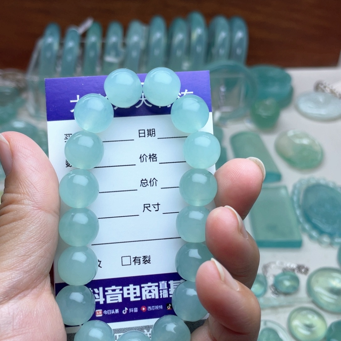 蛇纹石玉未镶嵌手链