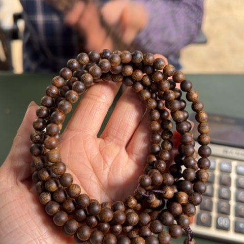 沉香手串红土乌身沉水浮15克卡0.6多样性发1条