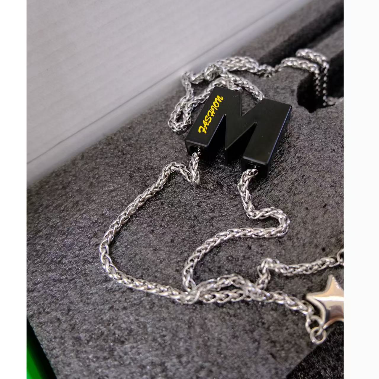 铜合金锆石项链 小众设计百搭项链29787