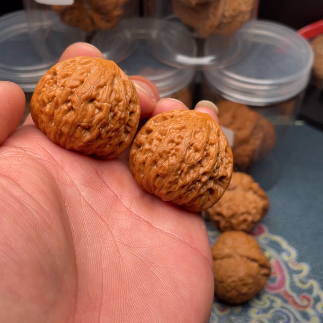 文玩核桃把件無*铁锤