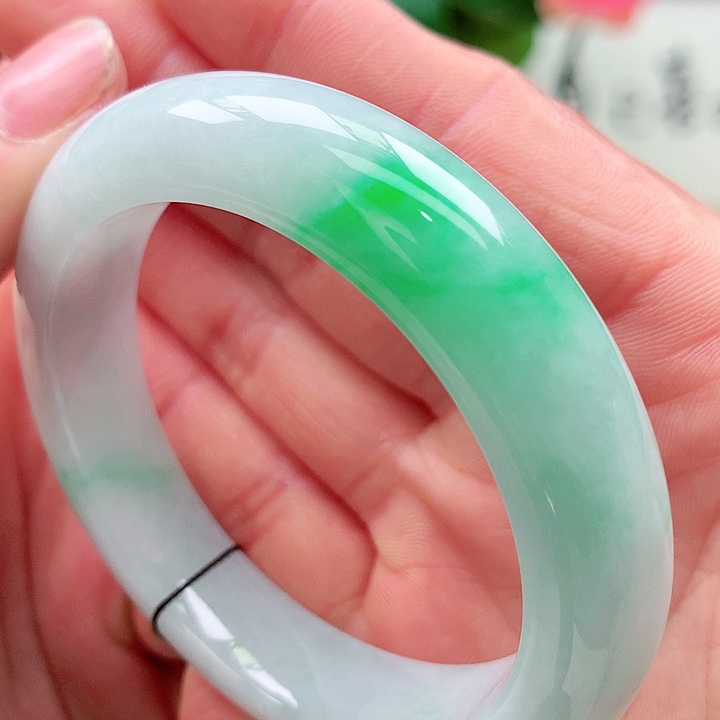 翡翠未镶嵌手镯天然翡翠手镯