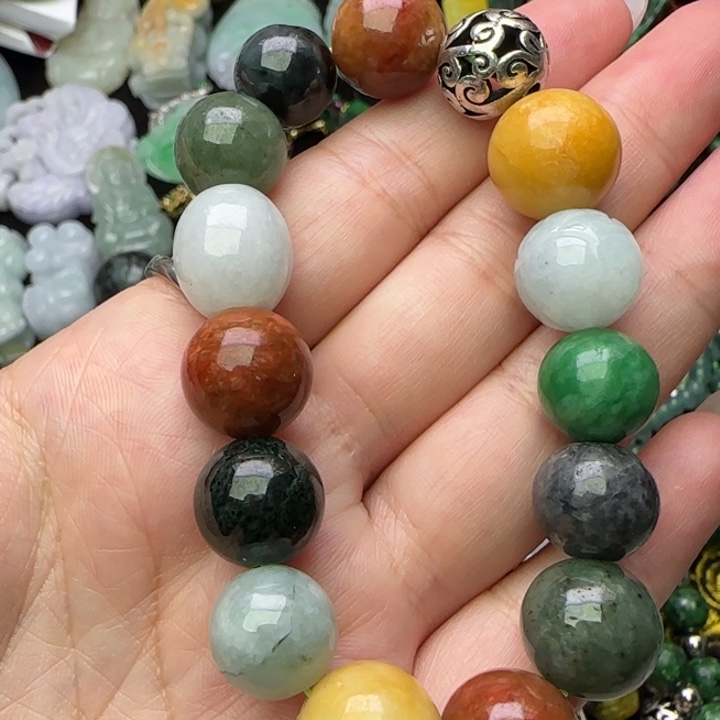 翡翠未镶嵌颈饰天然A货30