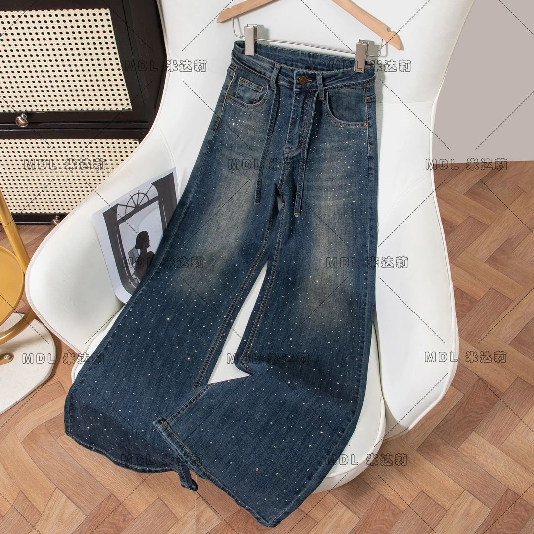 A010新款阔腿裤宽松裤子