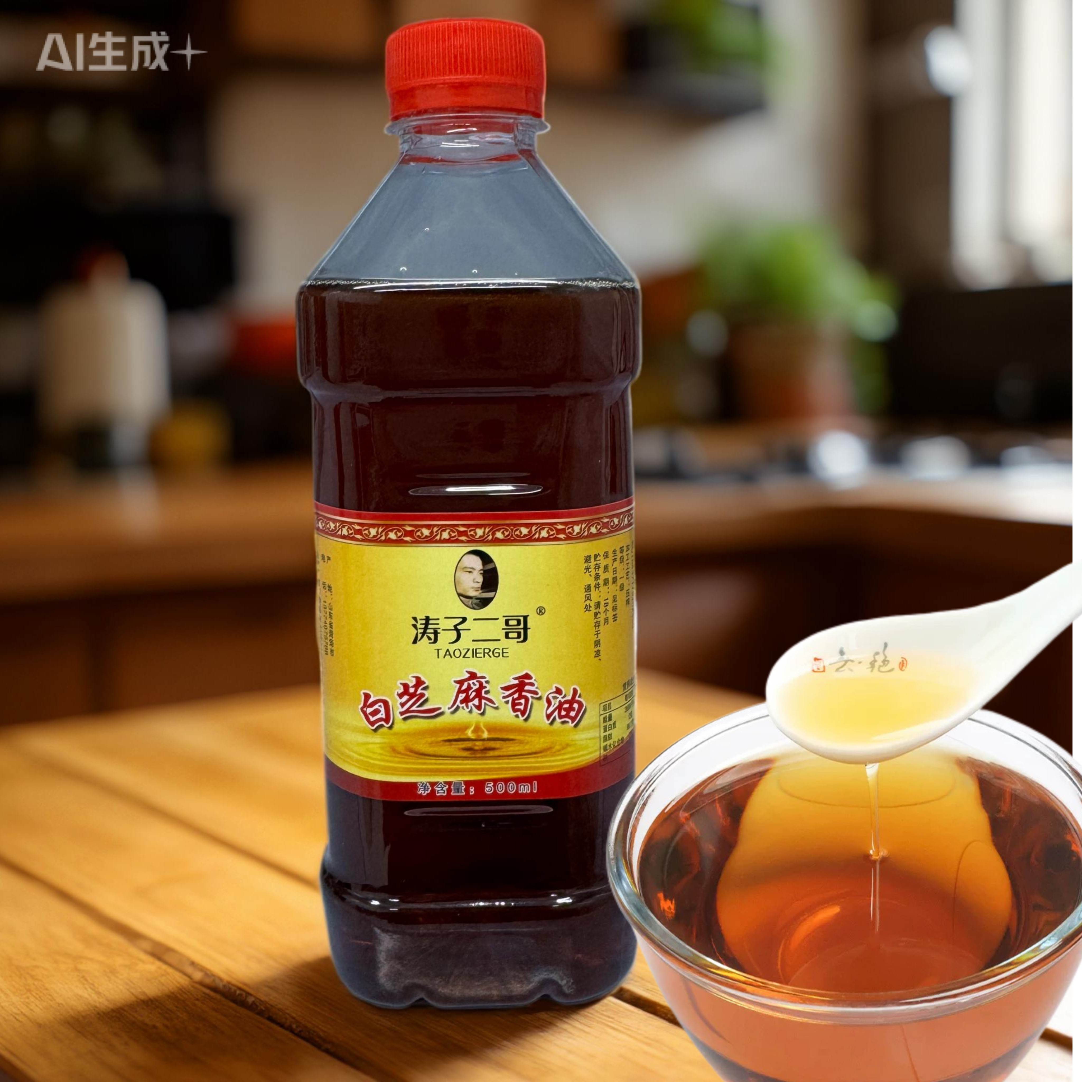 涛子二哥山东涛子家 纯真香油（先尝后买）假一赔四 