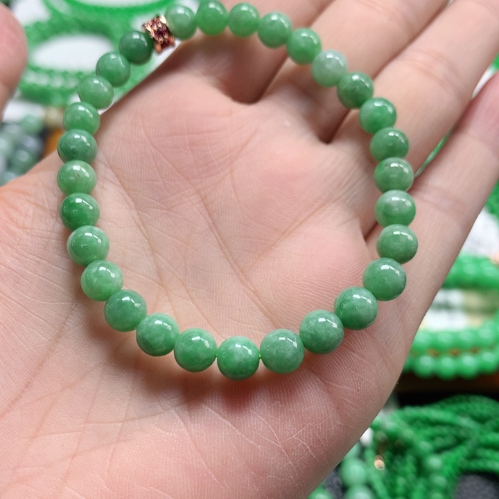 翡翠未镶嵌手链翡翠