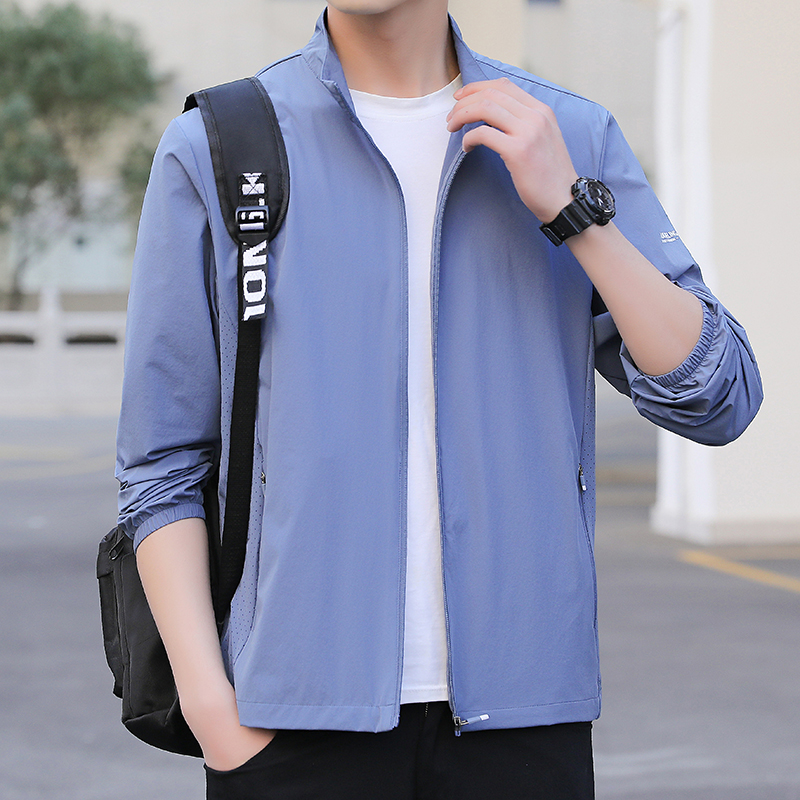 男装夏季凉爽新款夏季男女防晒服外套防晒衣户外骑手高品质薄款