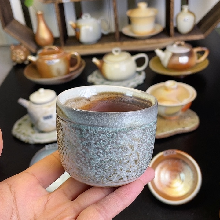 燃薪柴烧茶器主人杯