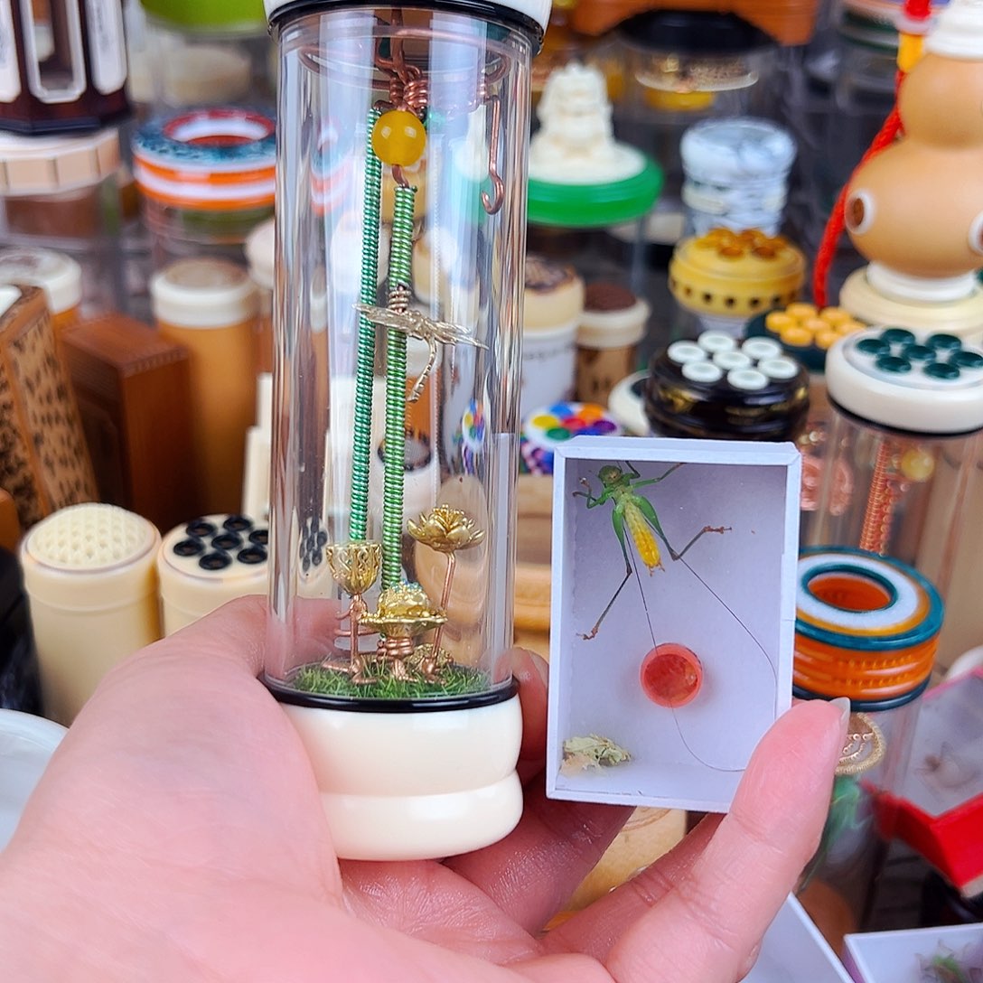 美***上小池竹蛉筒一套配糖果配青竹一个