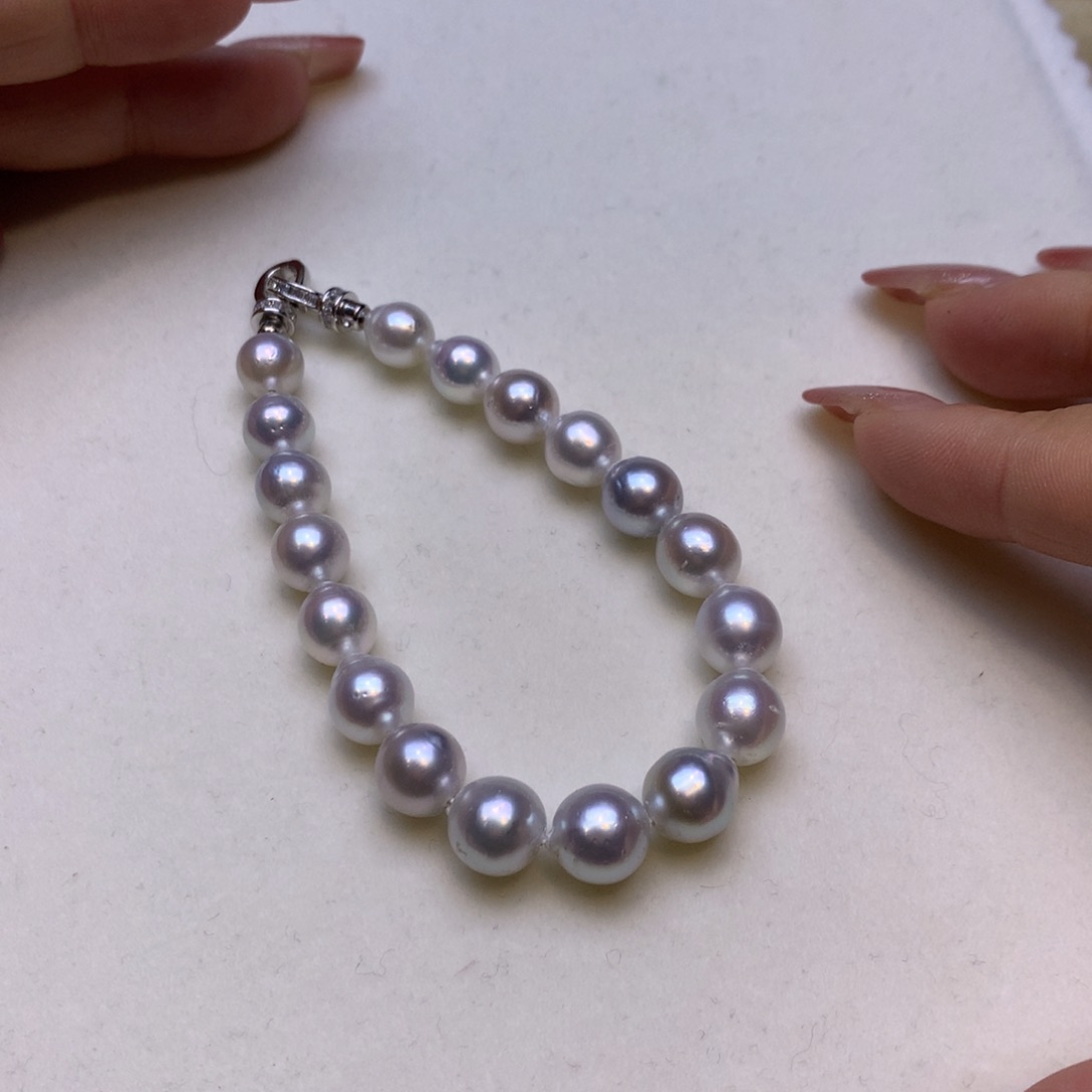 未镶嵌手链海水珍珠