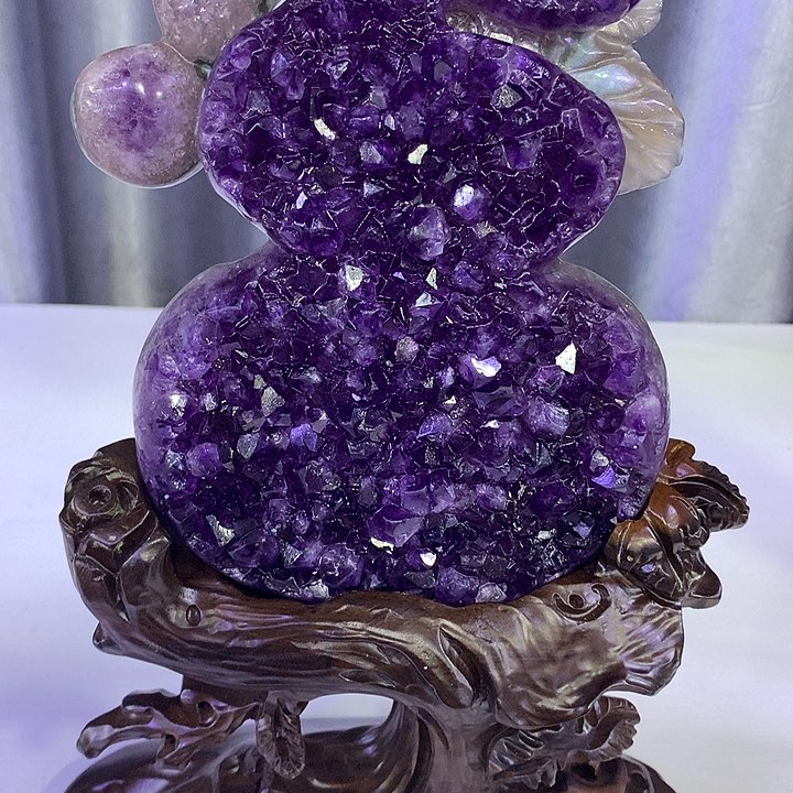 未镶嵌大型摆件（非配饰）紫晶