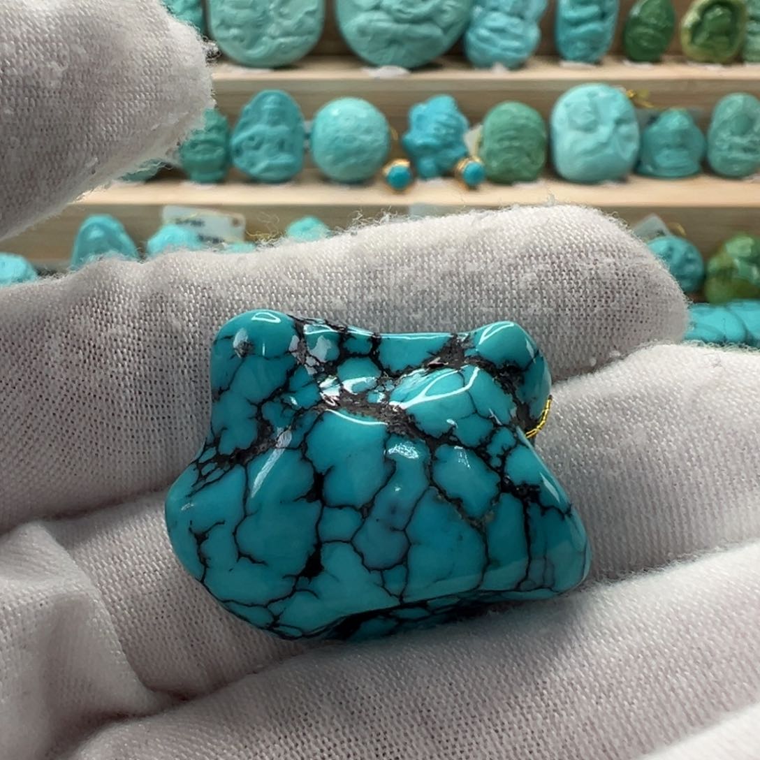未镶嵌绿松石随形 24.5mm