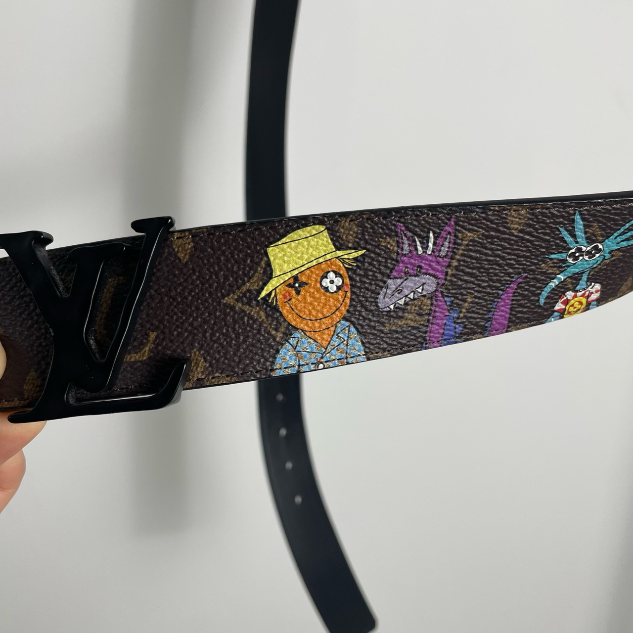 99新 LouisVuitton/路易威登 卡通系列 限量款皮带 100码