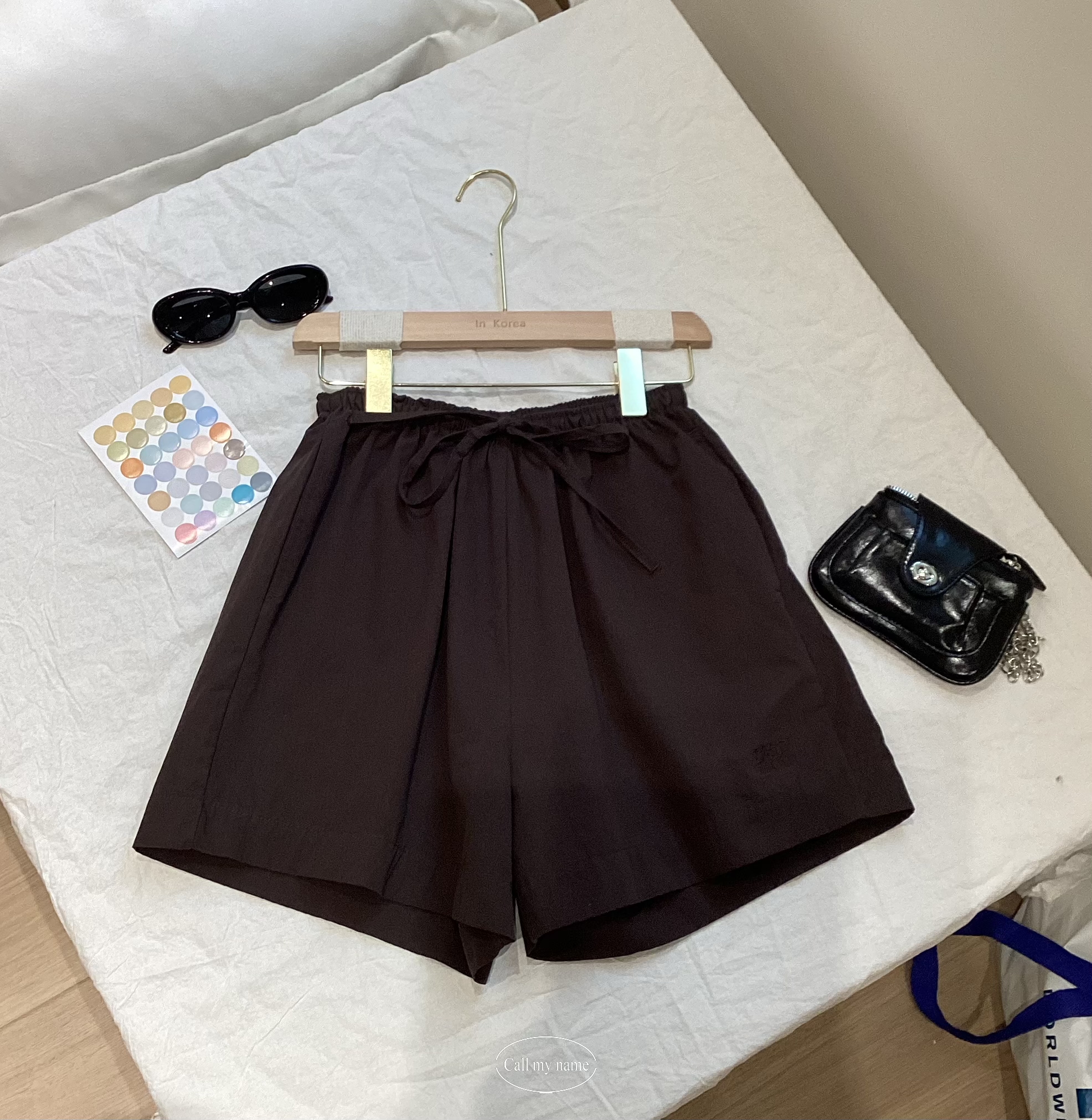 路一.韩国 Seoul代购 self短裤 25153-5