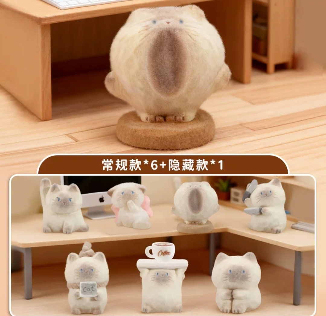 【转转】猫猫PAI情绪开演植绒盲盒（默认代拆未成年禁止下单）