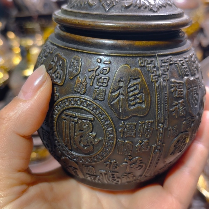 铜器摆件收收藏藏