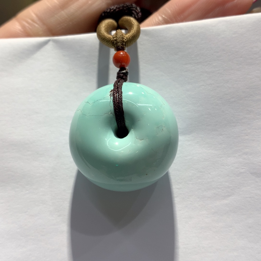 未镶嵌绿松石吊坠