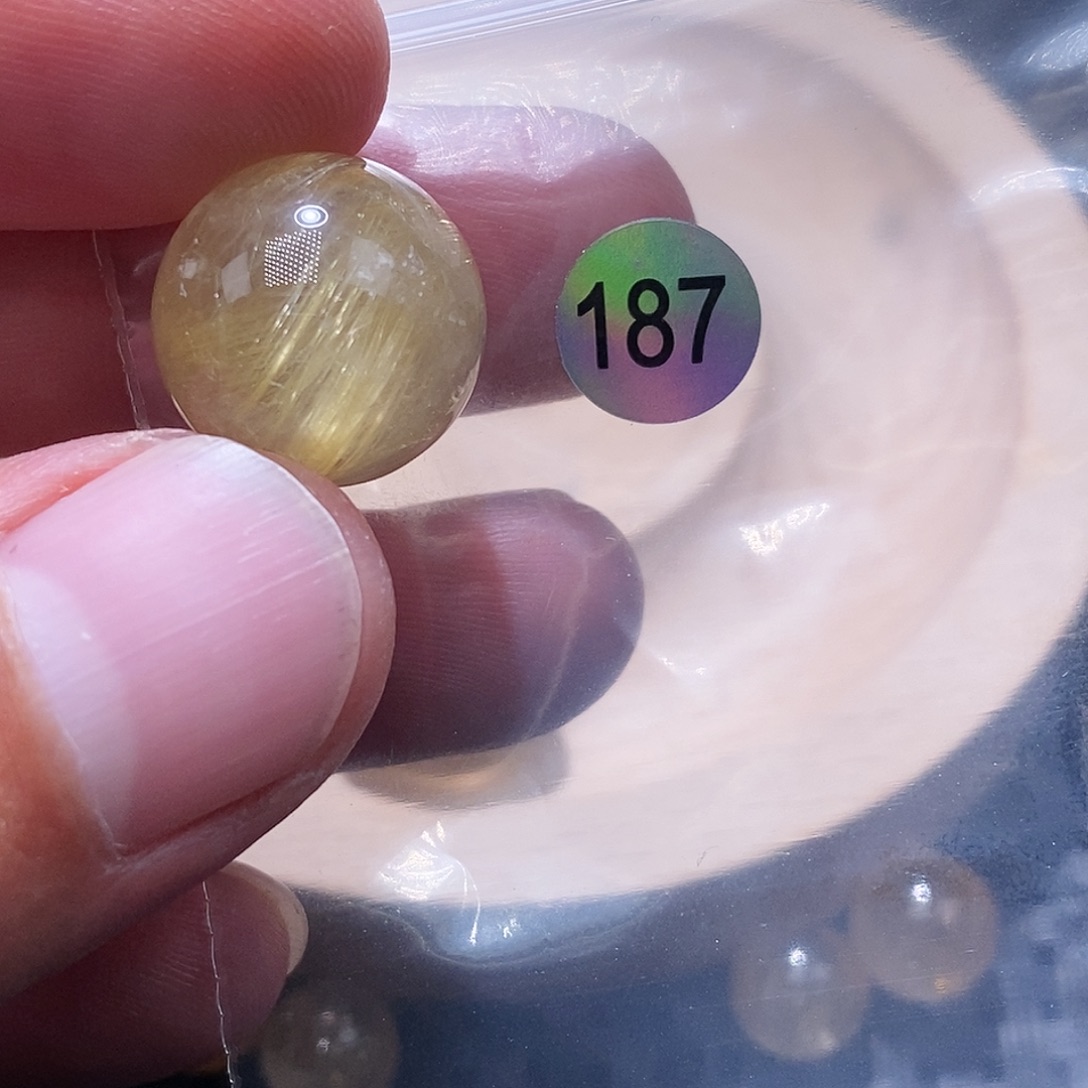 ****O发晶手链未镶嵌天然水晶