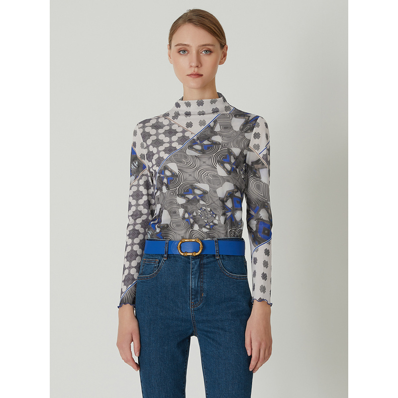 【九月】莱芙艾迪儿针织长袖上衣1E1S24125