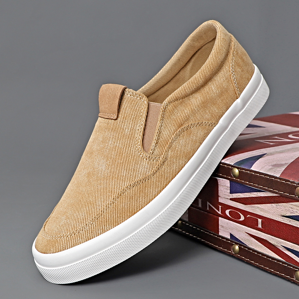 运动男鞋春季休闲潮流帆布鞋男款低帮休闲鞋百搭国潮#25014