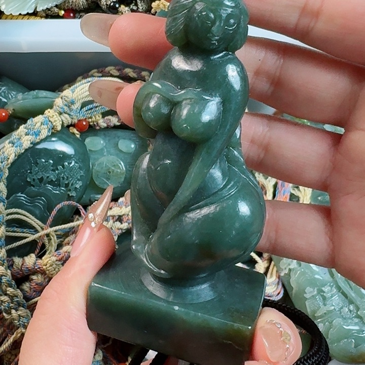 和田玉把件未镶嵌