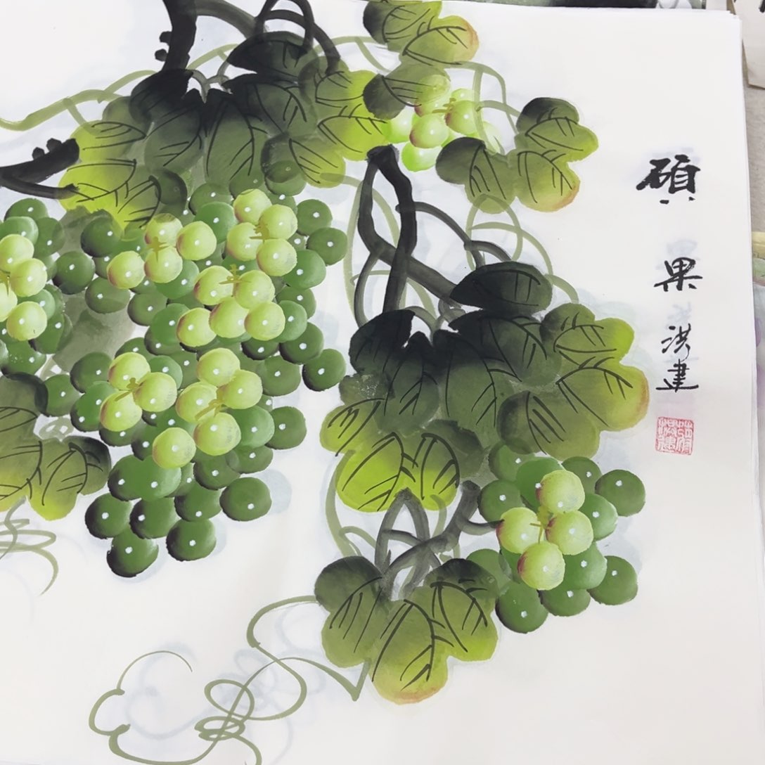 国画国画纯手绘作品