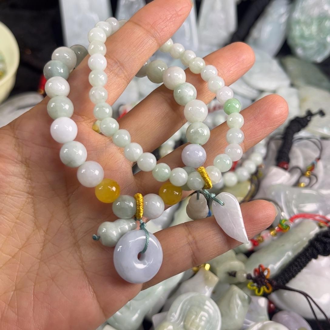 S***～翡翠未镶嵌吊坠(不含链)