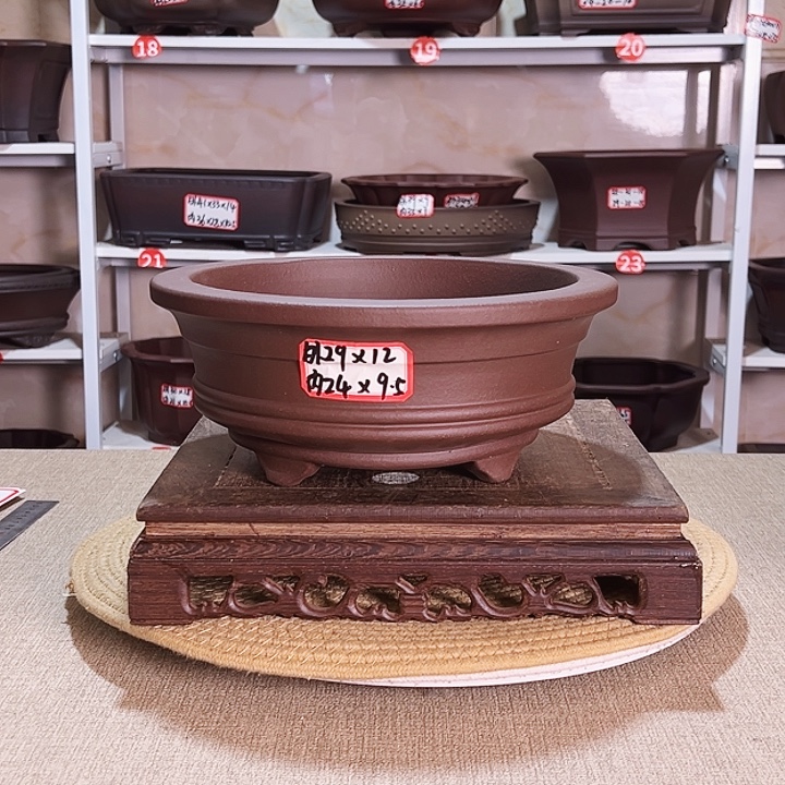 紫砂花盆紫砂花盆