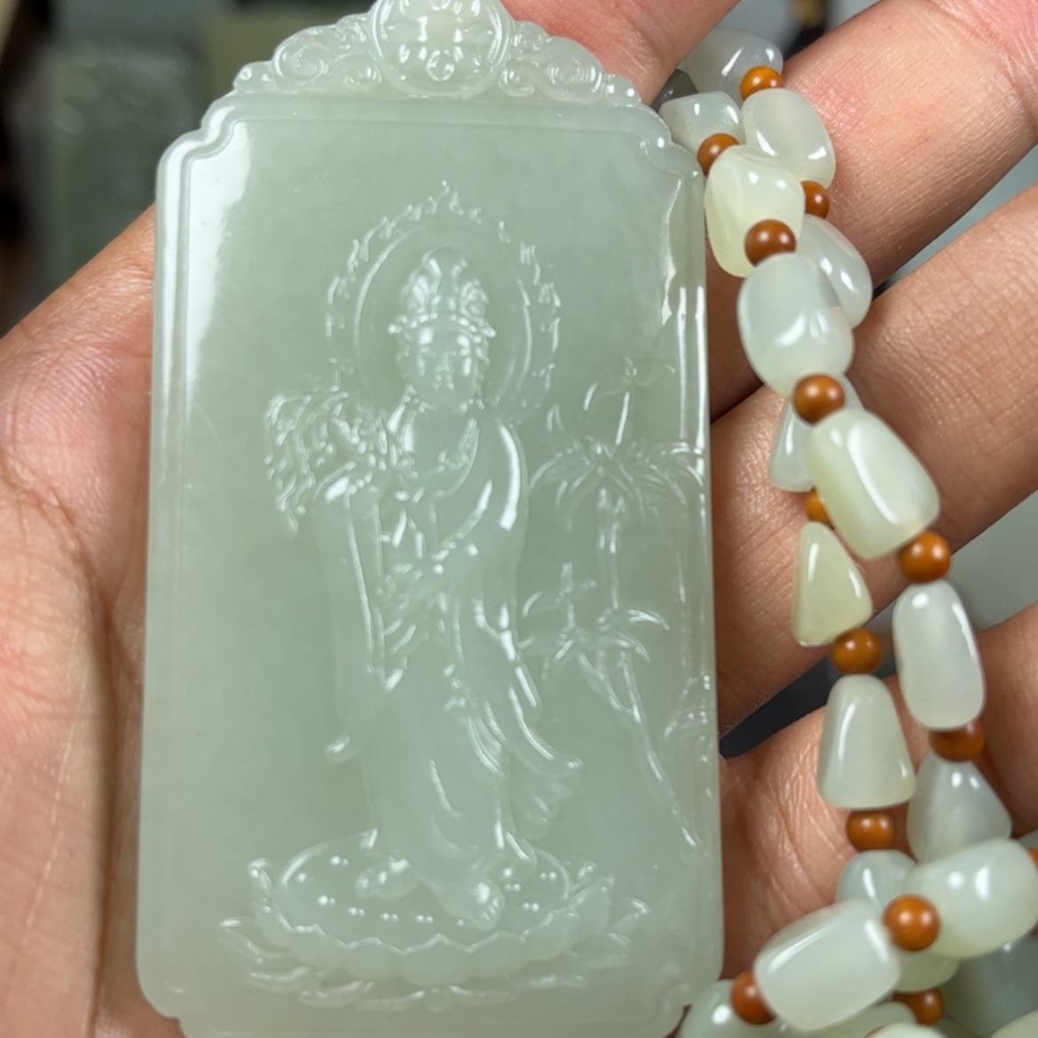 【闪购商品】和田玉未镶嵌颈饰