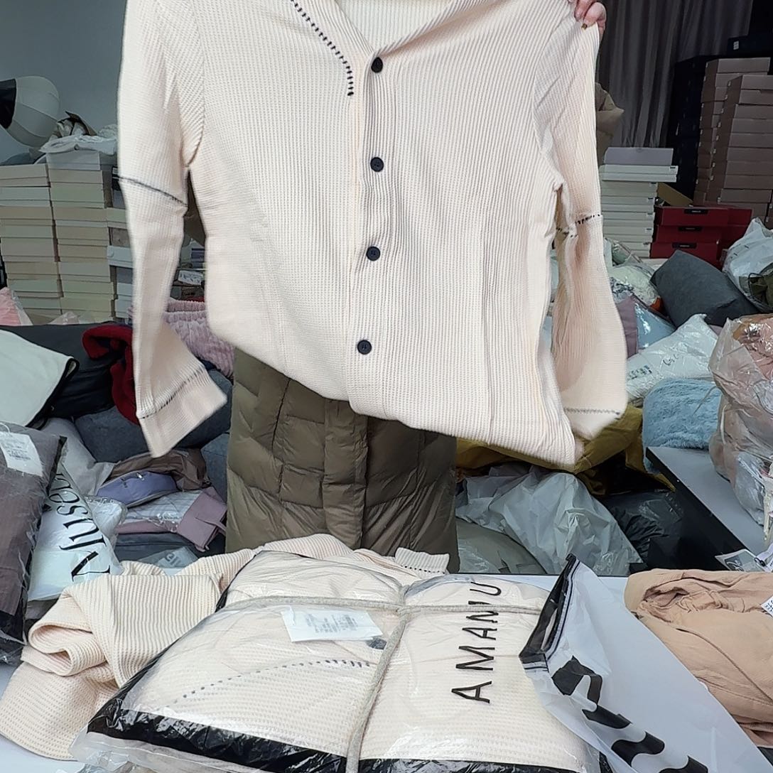 棉睡衣一套L码629